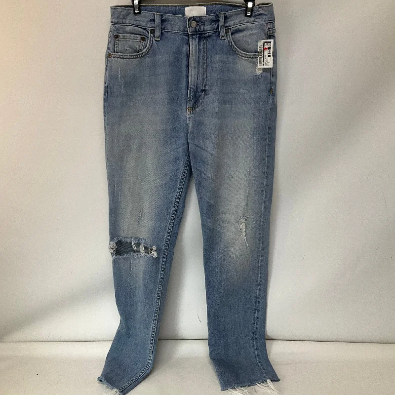 Warm Winter BeaniesJeans Straight By Cma In Blue Denim, Size: 8