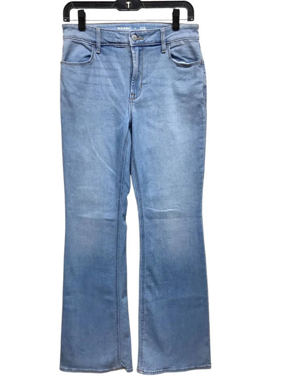 Novelty Baseball CapsJeans Flared By Old Navy In Blue Denim, Size: 4
