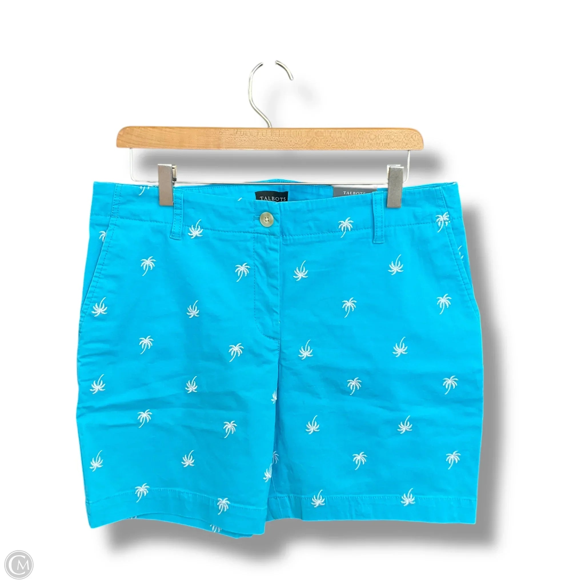 Men's Pants with Welt PocketsShorts By Talbots In Blue, Size: 8
