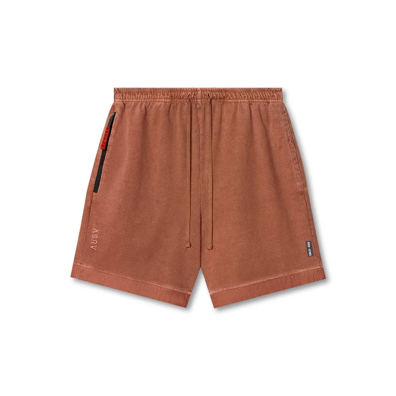 Men's Pants with Hidden Pockets0782. Tech Essential™ Sweat Short  - Faded Rust