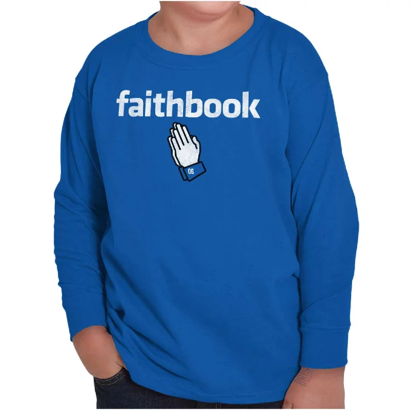 Men's Striped Shirts for a Maritime TwistFaithbook Christian Youth Long Sleeve T Shirt