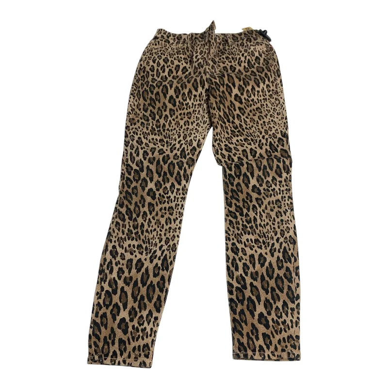 Black Cowboy HatsJeans Skinny By Frame In Animal Print, Size: 8