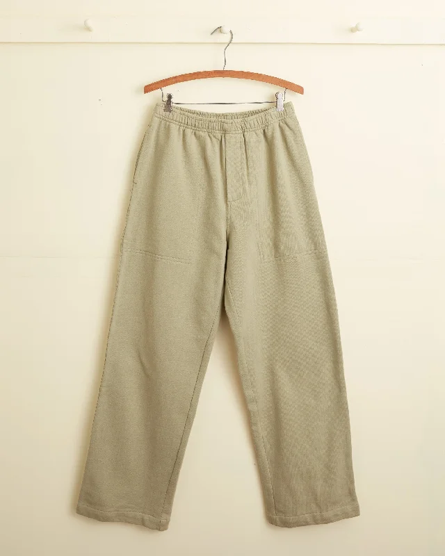 Men's Pants with Ripped and Distressed DetailsSolid Track Pant - Mint