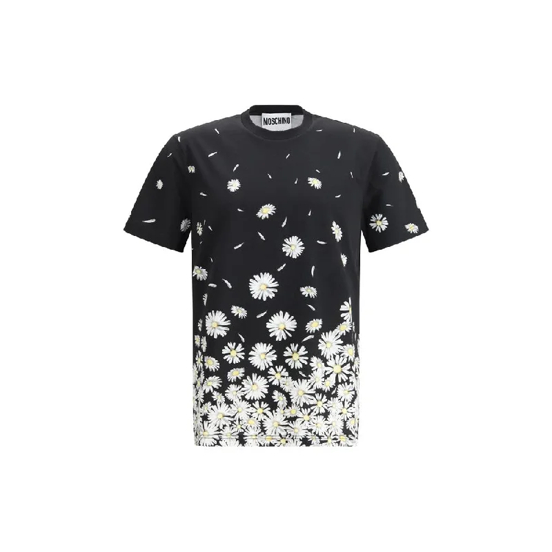 Men's Flowy Shirts for a Relaxed LookMoschino Daisies Men's T-Shirt