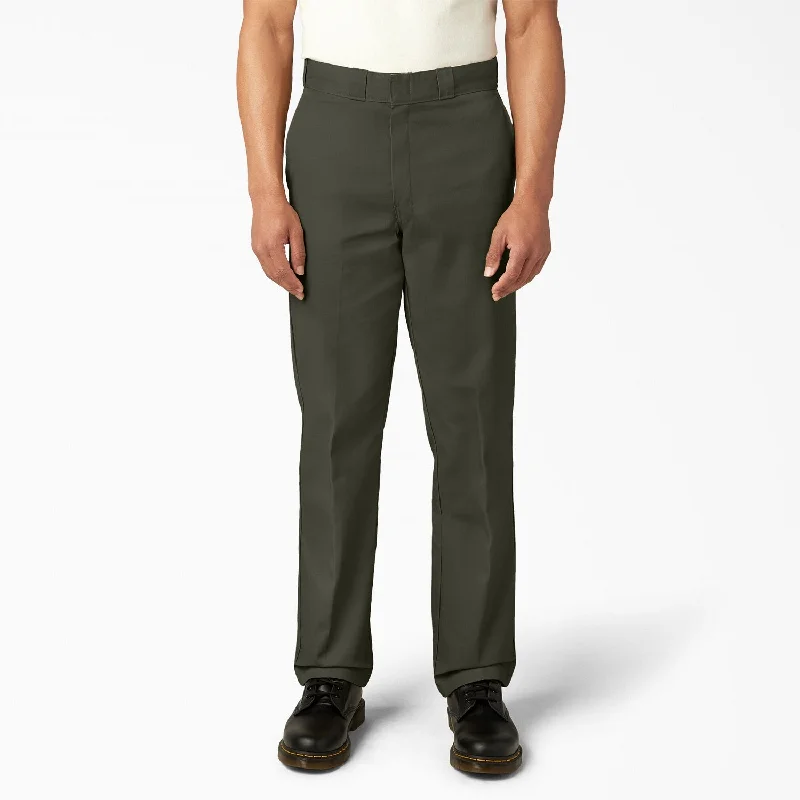 Men's Button-Fly Pants for a Traditional TouchDickies Men's Original 874® Work Pant_Olive Green