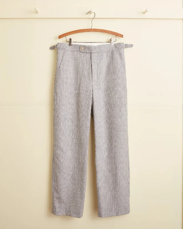 Men's Custom-Fit Pants for a Personalized TouchArgent Stripe Trousers - 31