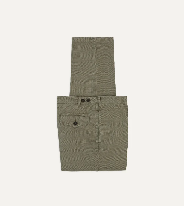 Men's Party Pants for a Fun Night OutKhaki Heavy Cotton Twill Games Trousers