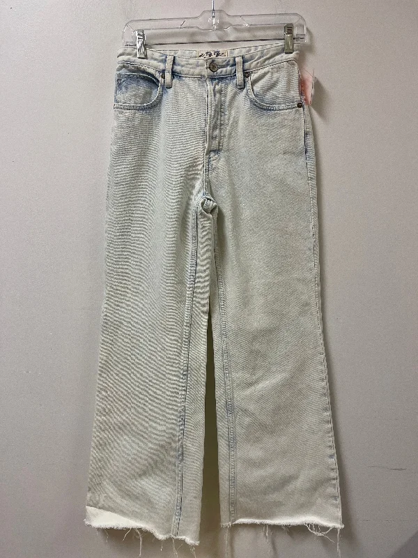 Designer Trucker HatsJeans Wide Leg By We The Free In Blue Denim, Size: 4
