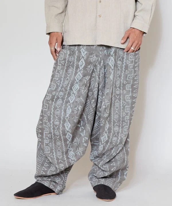 Casual Men's ChinosBogolan Inspired Versatile Pants