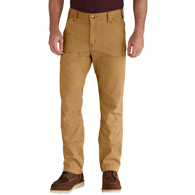 Men's Pants with SuspendersCarhartt Men's Rugged Flex® Rigby Double-Front Pant_Hickory