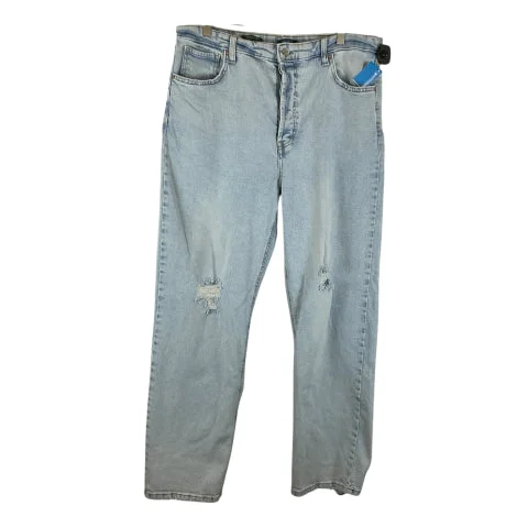 Summer Bucket CapsJeans Straight By Wild Fable In Blue Denim, Size: 16