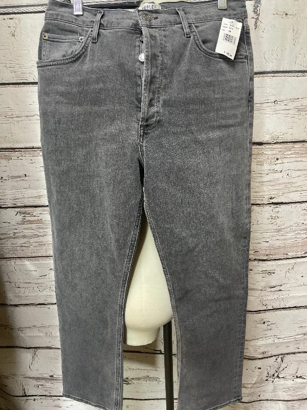 Funky Snapback HatsJeans Cropped By Agolde In Grey, Size: 8