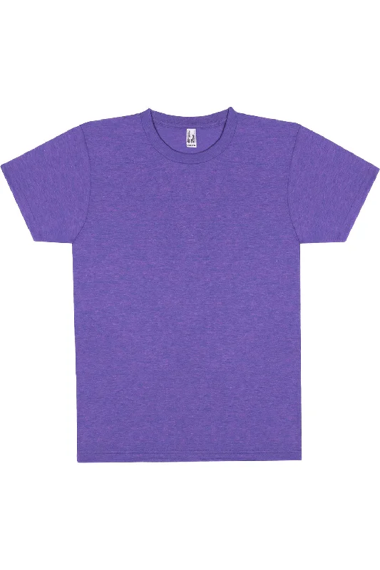 Men's Shirts with Roll-Up SleevesLos Angeles Apparel USA-Made Triblend T-Shirt