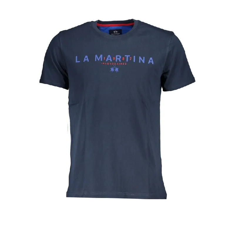 Men's Shirts for CampingLa Martina  Cotton Men's T-Shirt