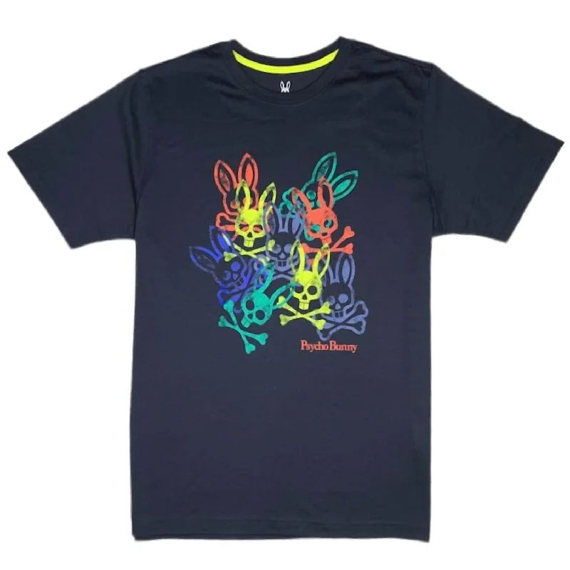 Men's Shirts with Antimicrobial TreatmentChrystie Graphic Tee In Navy