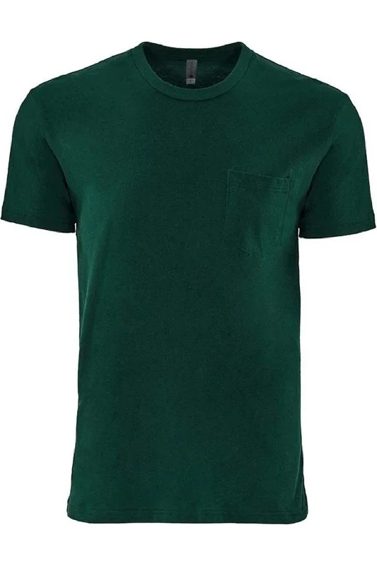 Men's Shirts with UV ProtectionNext Level Unisex Cotton Pocket T-Shirt