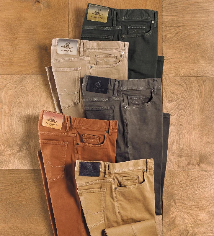 Men's Pants with Deep PocketsAlberto Dynamic Superfit Jeans