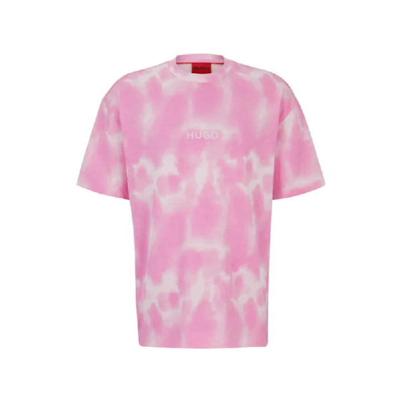 Men's Shirts with Button-Down PocketsCotton-jersey T-shirt with seasonal print