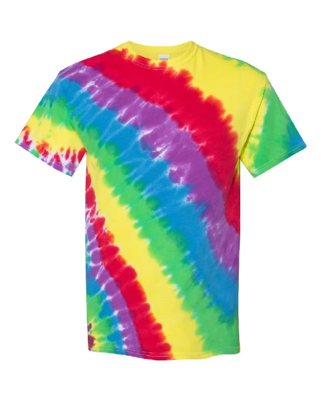 Durable Men's Work ShirtsTilt Tie-Dyed T-Shirt