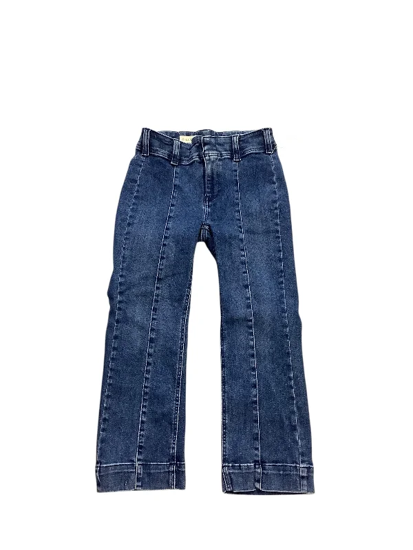 Beach Sun HatsJeans Cropped By Pilcro In Blue Denim, Size: 0