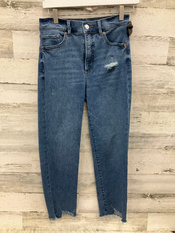 Cheap Winter HatsJeans Straight By Express In Blue Denim, Size: 4