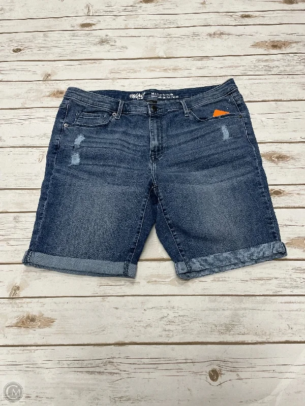Men's Pants with Side PocketsShorts By Mossimo In Blue Denim, Size: 16