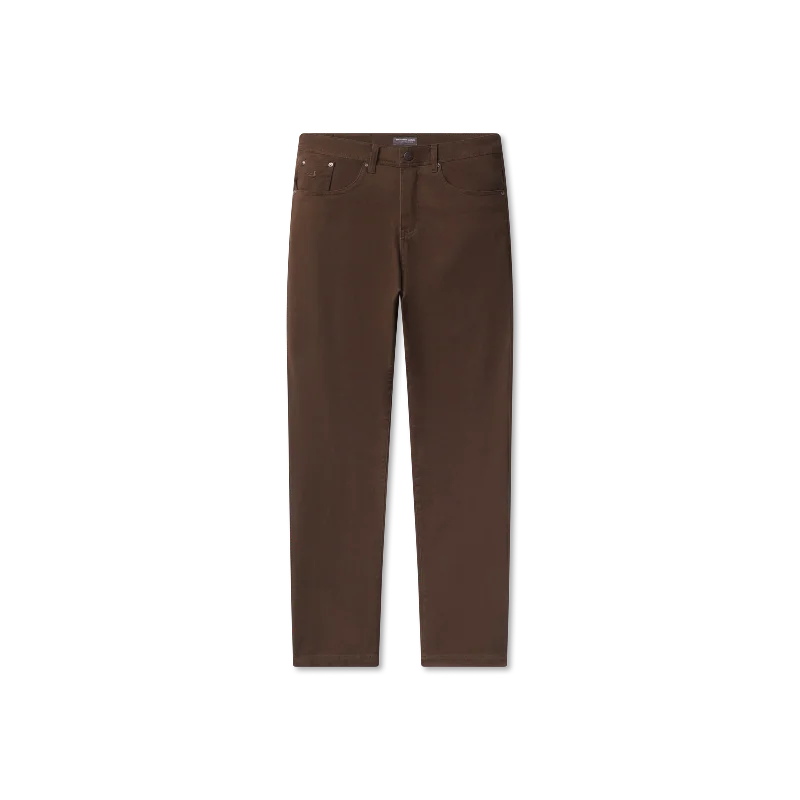 Men's Pants with UV ProtectionBrazos Stretch Twill Pant - Dark Brown