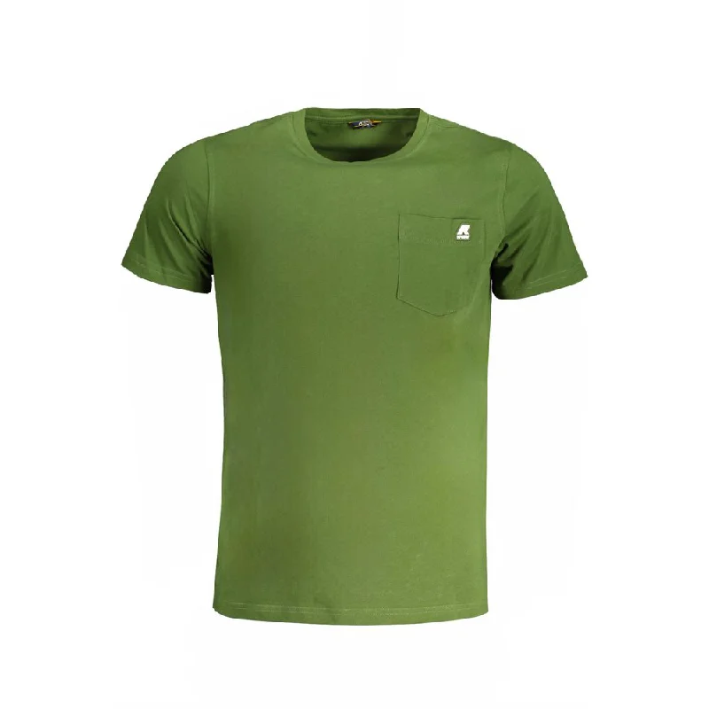 Men's Shirts with Button-Down CollarsK-WAY  Cotton Men's T-Shirt