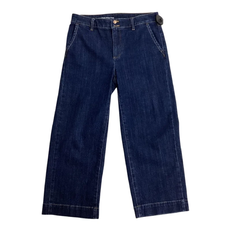 Girls' Beanie HatsJeans Cropped By Talbots In Blue Denim, Size: 4
