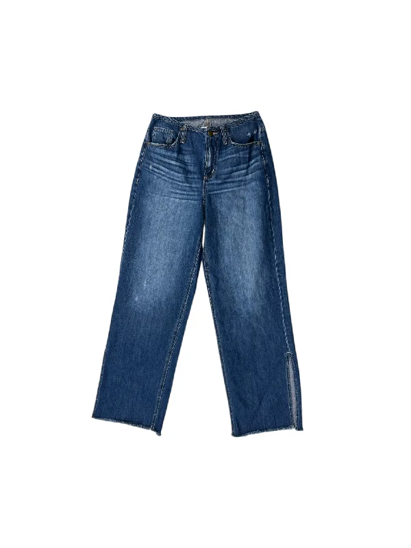 Wide-Brimmed Sun HatsJeans Wide Leg By Evereve In Blue Denim, Size: 26