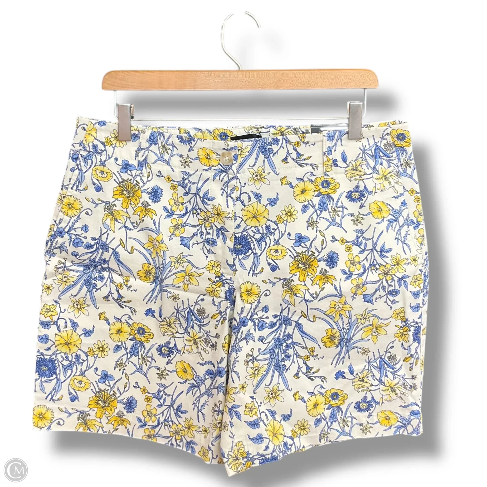 Men's High-Waisted Pants for a Retro StyleShorts By Talbots In Floral Print, Size: 10