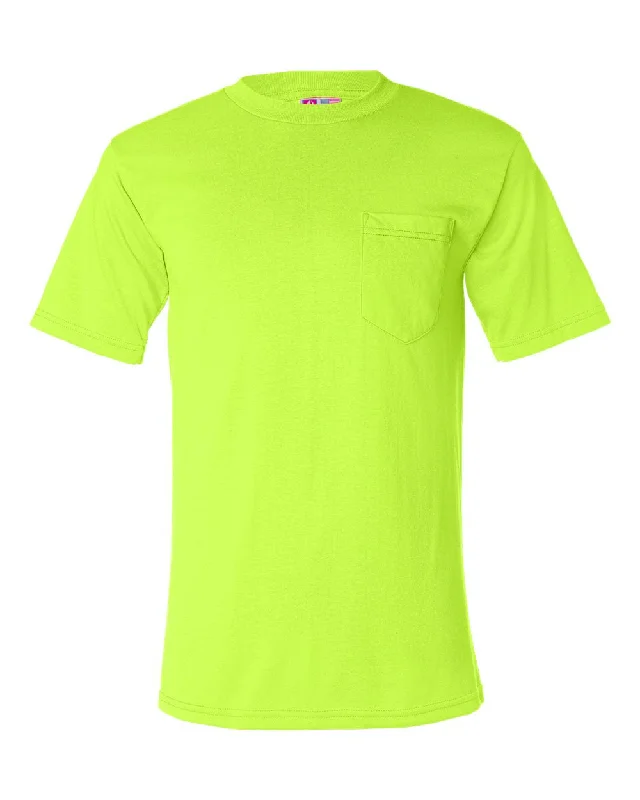 Men's Shirts for Outdoor ActivitiesUSA-Made 50/50 Pocket T-Shirt