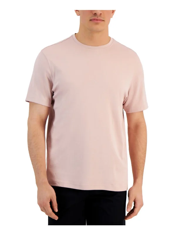 Men's Shirts with TiesMens Crewneck Stretch T-Shirt