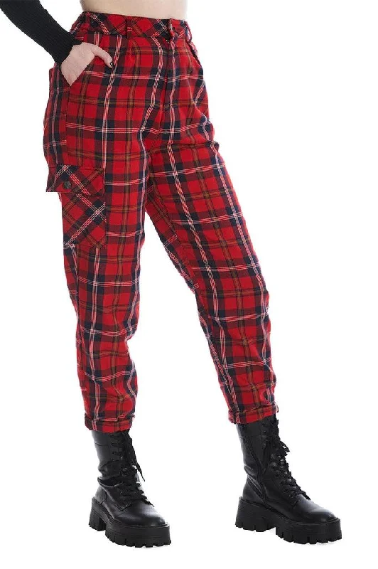Men's Chino Shorts for Warm WeatherNorval Tapered Tartan Trousers