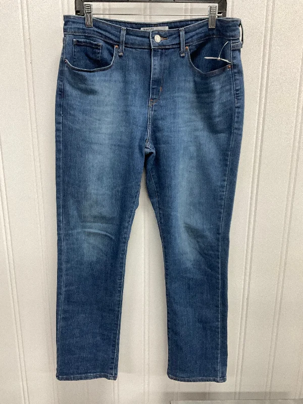 Casual Fedora Hats for MenJeans Straight By Levis Signature In Blue Denim, Size:12