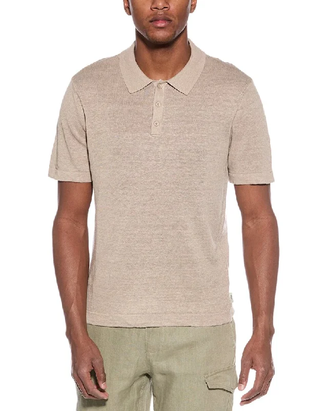 Onia Linen Henley Shirt