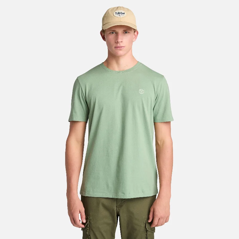 Men's Shirts with Pocket SquaresMen's Oyster River US Chest Logo Short Sleeve T-Shirt
