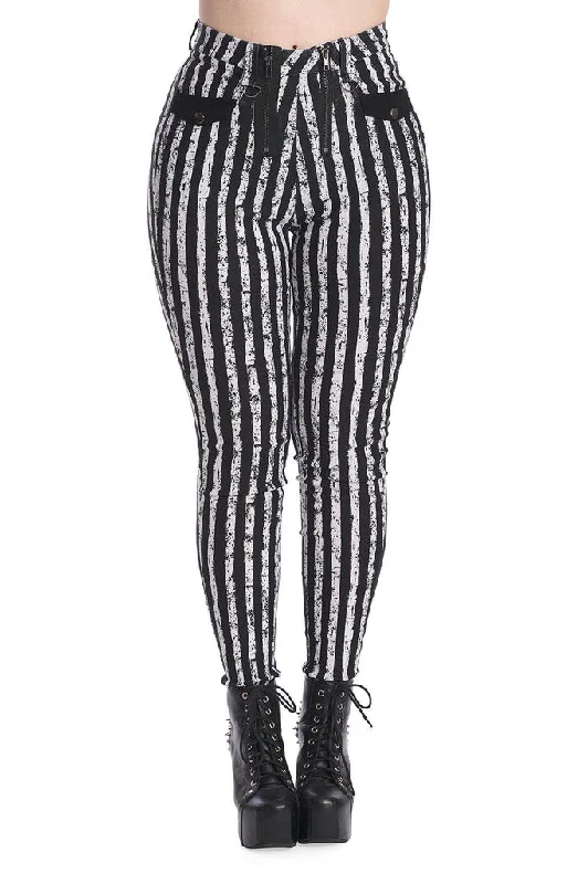 Men's Pants with Side PocketsSpooky Nightwalks Slim Trousers