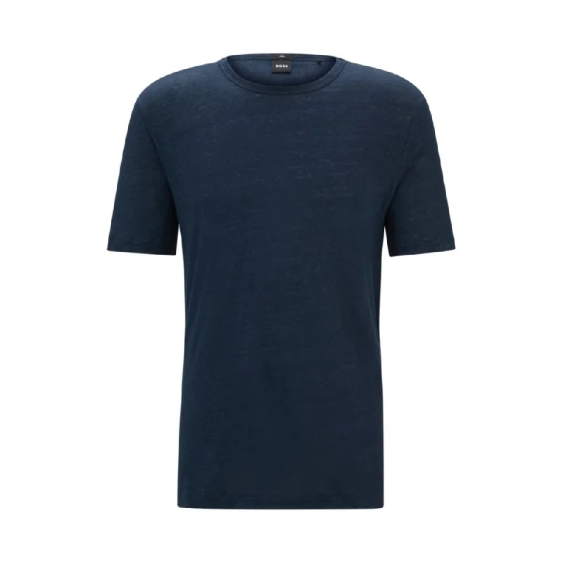 Men's Unique and Designer TopsRegular-fit T-shirt in linen