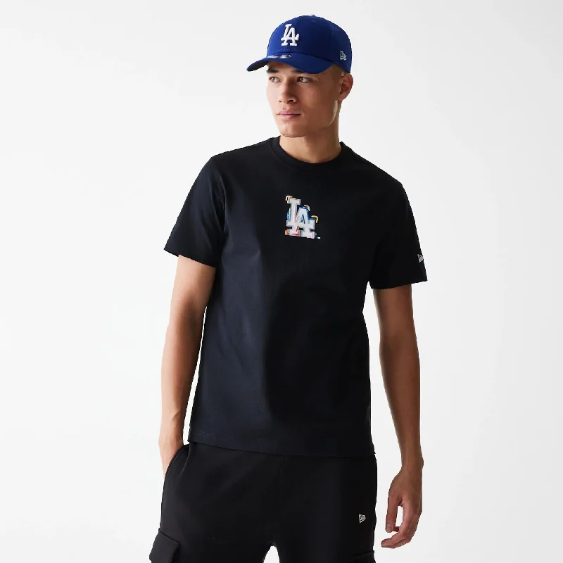 Men's Shirts with Checkered PatternsNew York Yankees Tint Brush Black T-Shirt