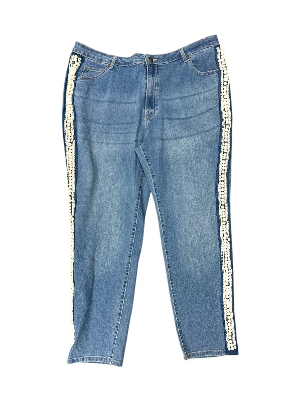 Adjustable Beanie HatsJeans Straight By Denim 24/7 In Blue Denim, Size: 20