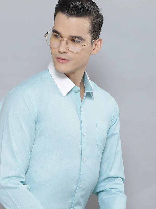 Men's Casual Friday Shirts for Relaxed Office DaysMen Smart Slim Fit Formal Shirt