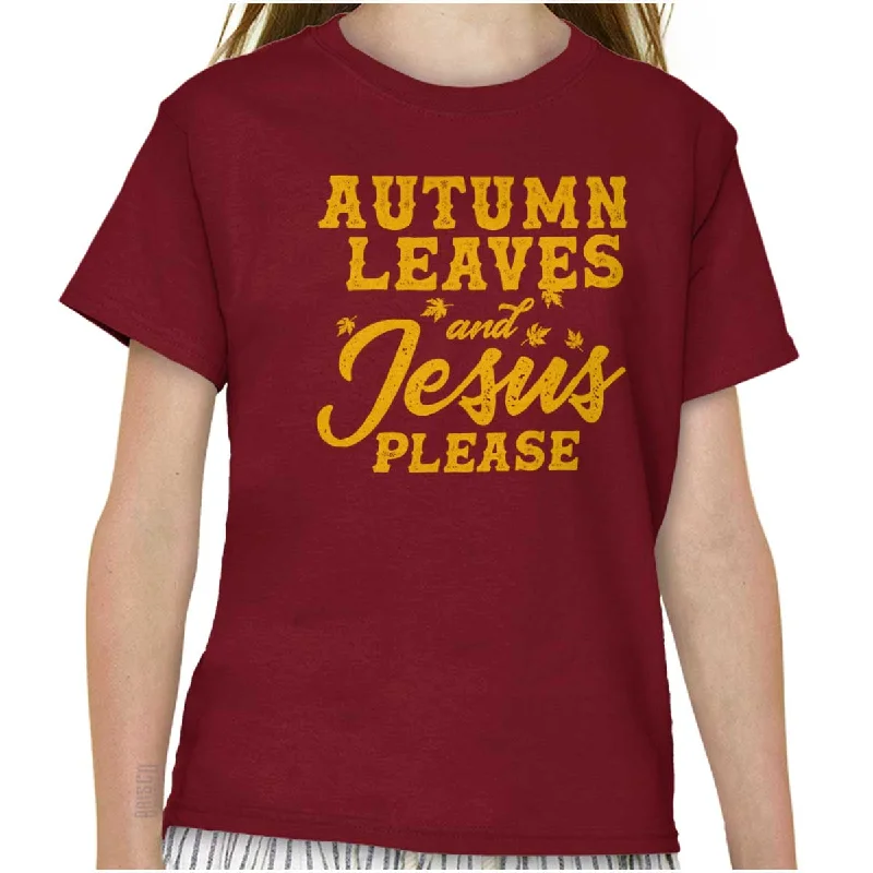 Men's Iron-Free Shirts for Wrinkle-Resistant WearJesus Please Youth T Shirt