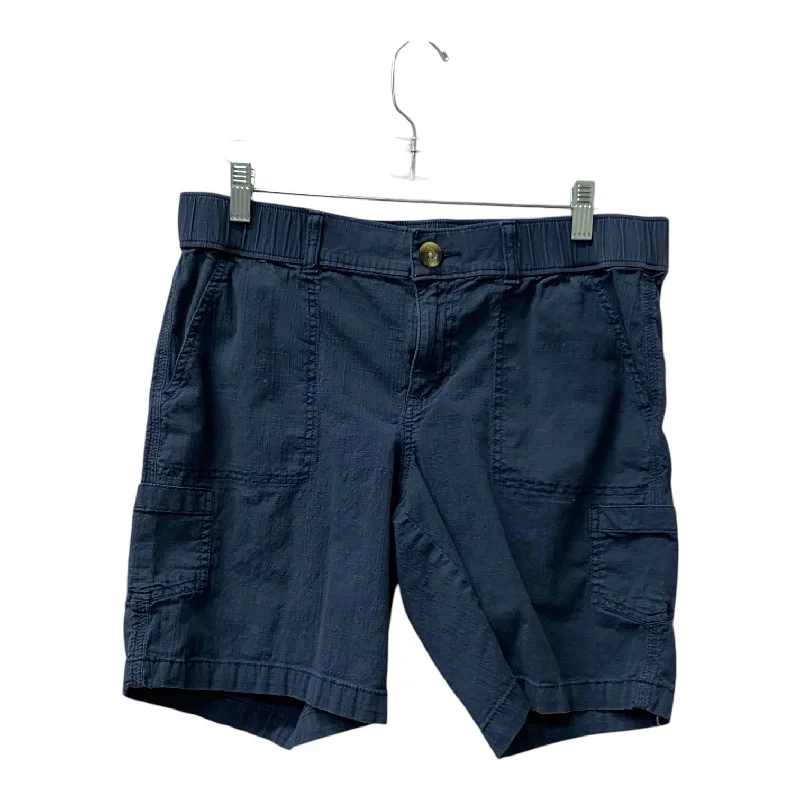 Men's Pants with Stretchable Fabric for FlexibilityShorts By Sonoma In Blue, Size:12P