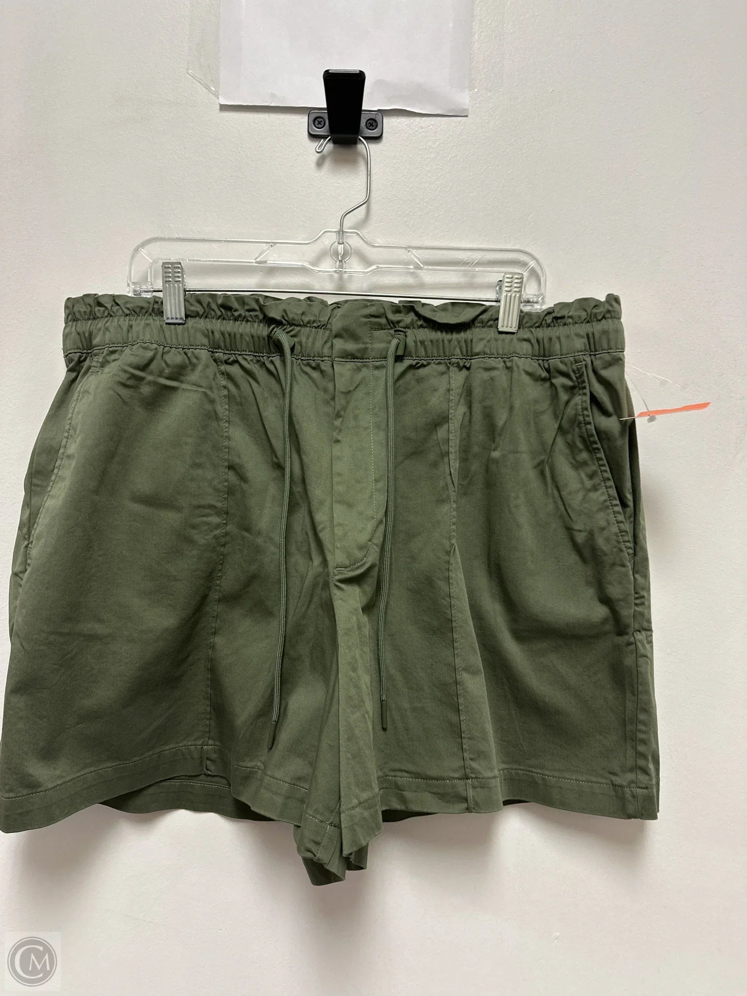 Lightweight Men's Linen PantsShorts By Gap In Green, Size: Xl