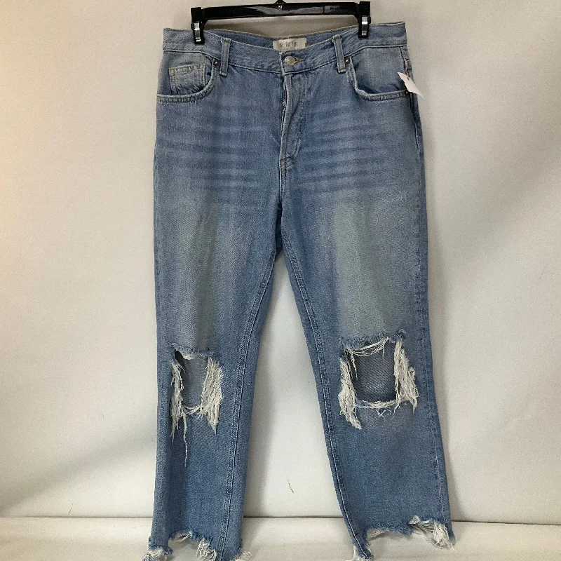 Waterproof Work HatsJeans Straight By We The Free In Blue Denim, Size: 6