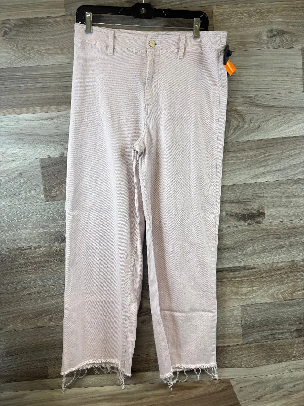 Gentlemen's Bowler HatsJeans Wide Leg By Paige In Pink Denim, Size: 8
