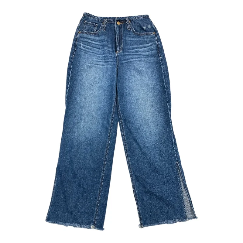 Warm Woolen HatsJeans Wide Leg By Evereve In Blue Denim, Size:4