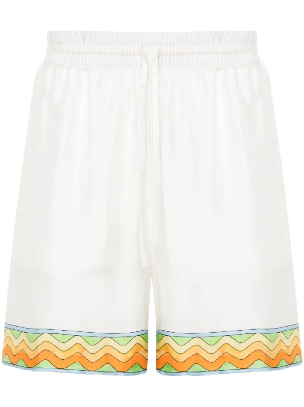 Men's Button-Fly Pants for a Traditional TouchCasablanca Men's Shorts