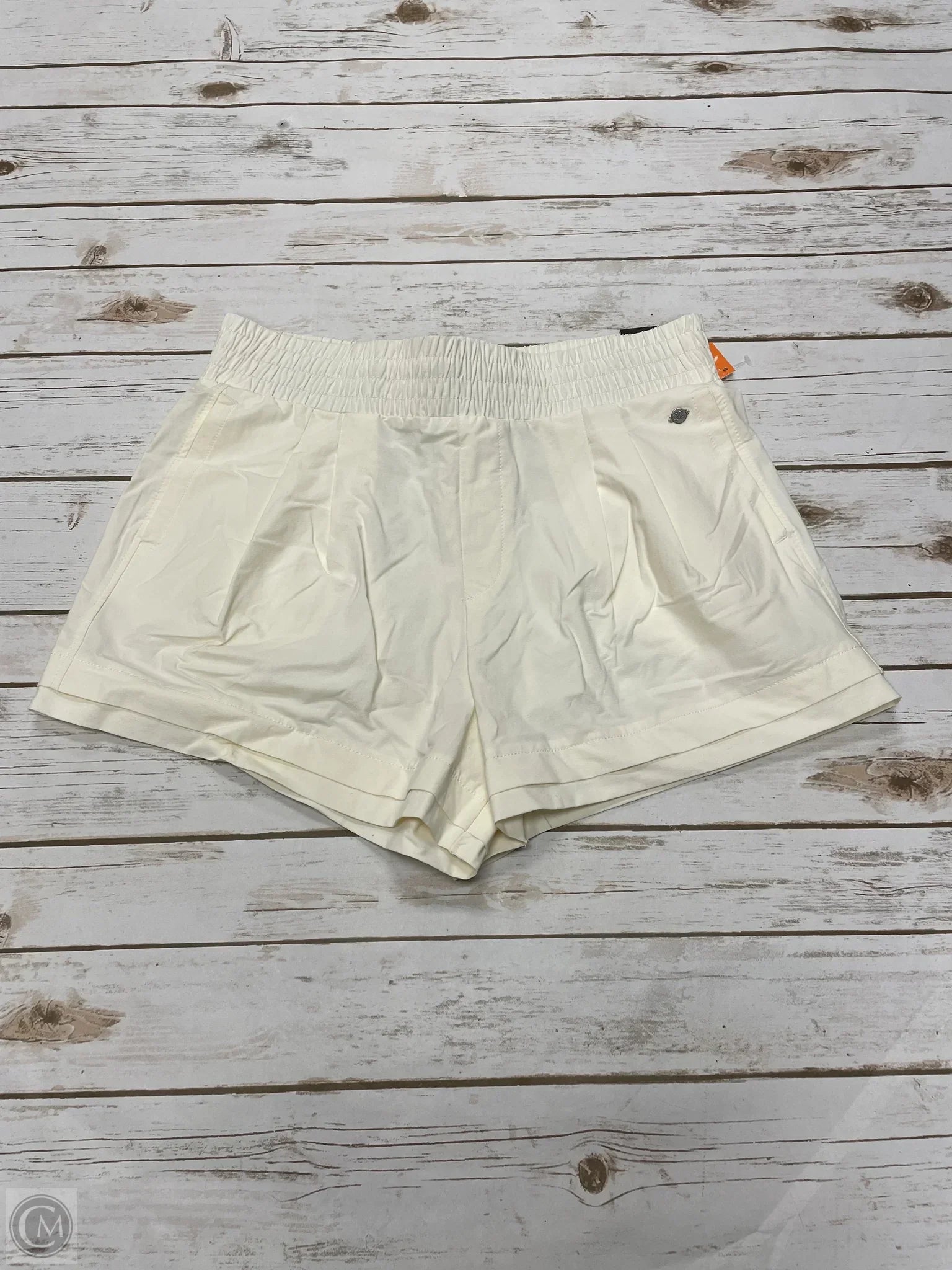 Men's Drawstring Pants for AdjustabilityShorts By Calia In Cream, Size: L